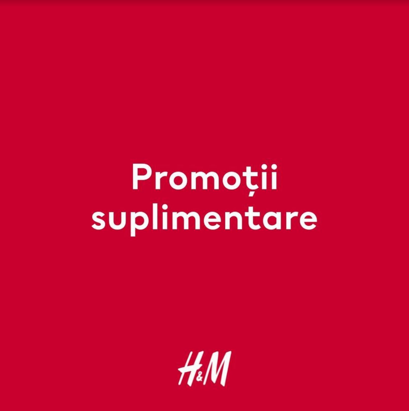 H&M – promotii suplimentare