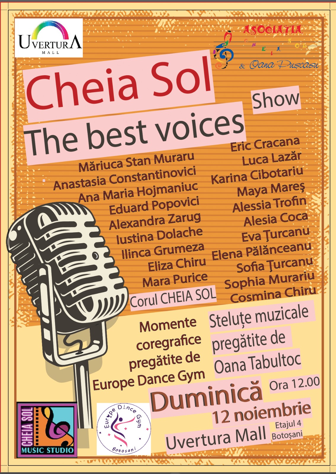 Cheia Sol – The best voices Show