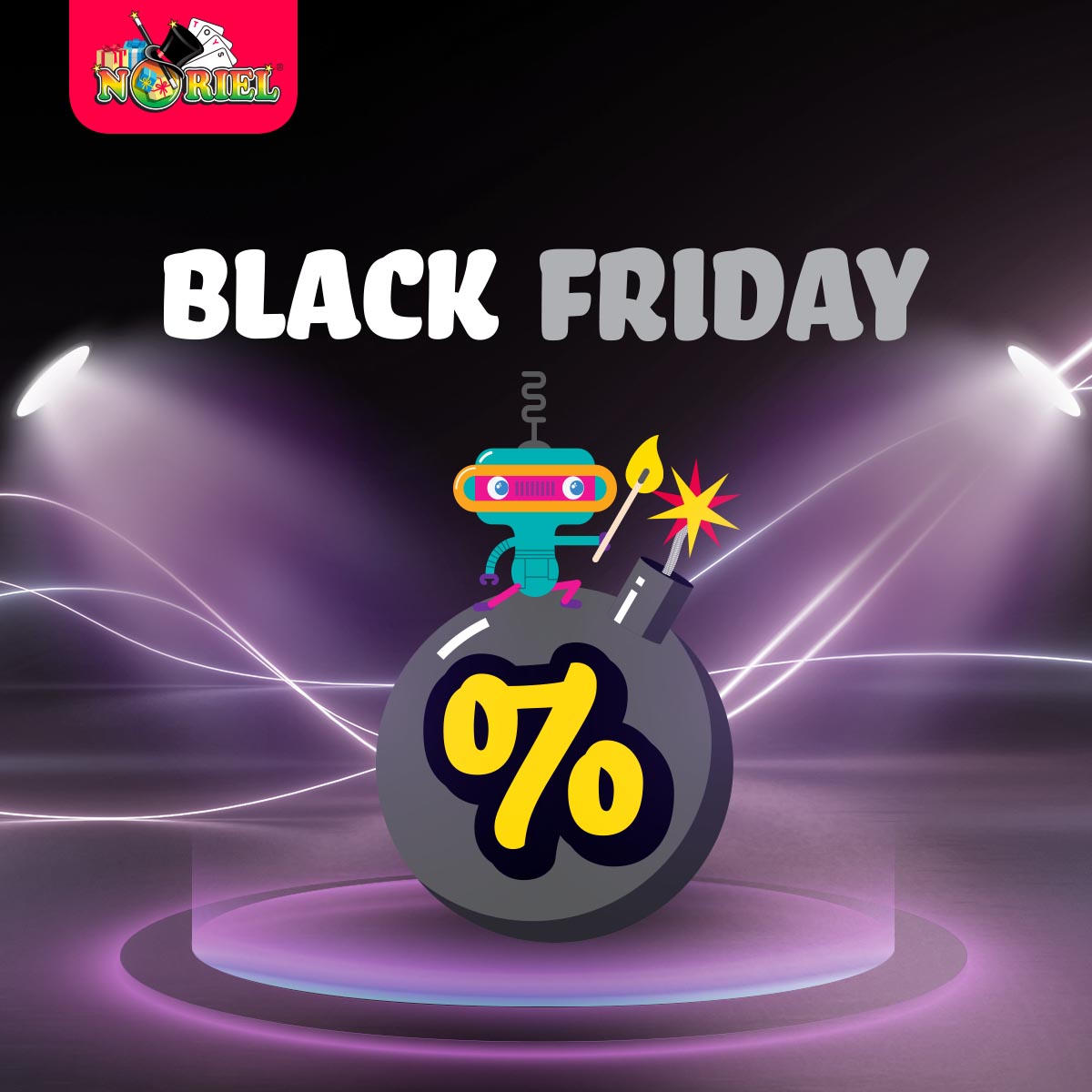 Black Friday la Noriel: Reduceri de până la 70%