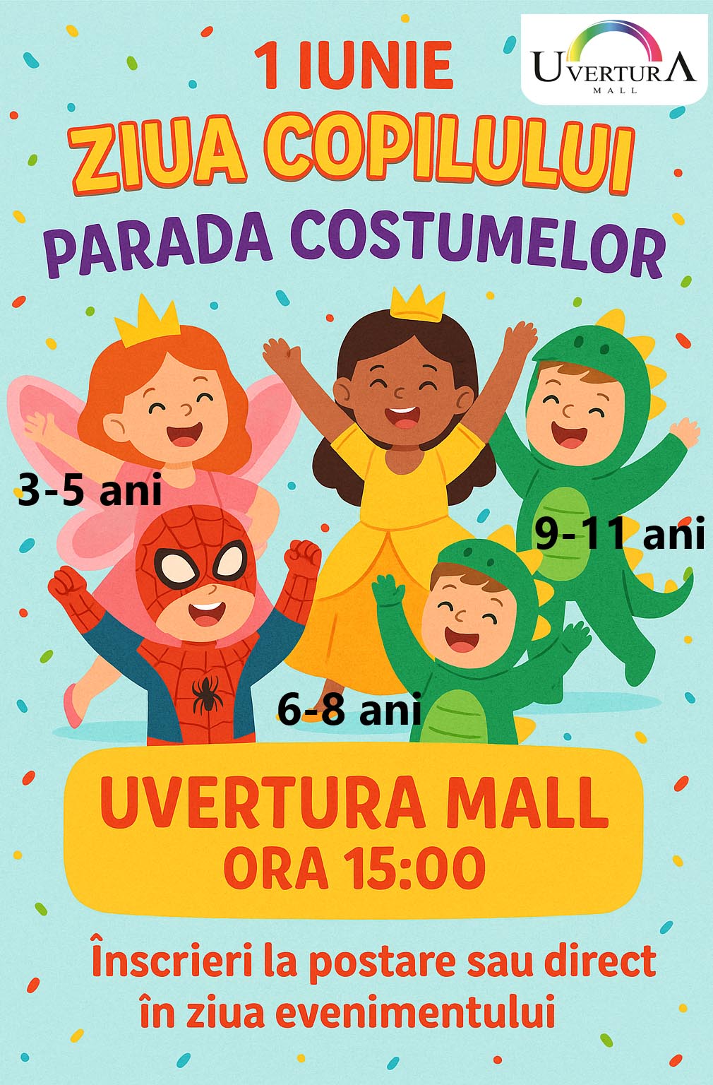 1 iunie – parada costumelor