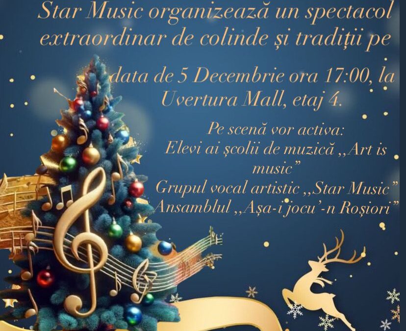 Magia Sărbătorilor prinde viață la Uvertura Mall!