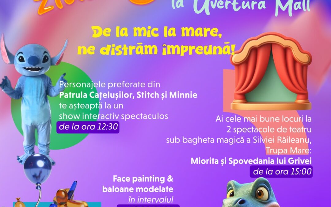 Ziua copilului la Uvertura Mall